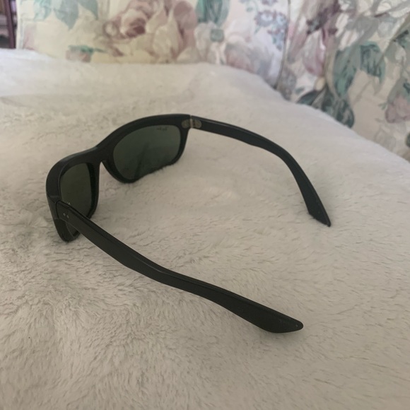 VINTAGE B&L RAY-BAN L2870 YNAO UV CRYSTAL BLACK EBONY BALORAMA WRAP SUNGLASSES - Picture 5 of 9